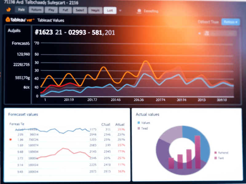 How to (visually) inspect Tableau’s forecast&nbsp;accuracy